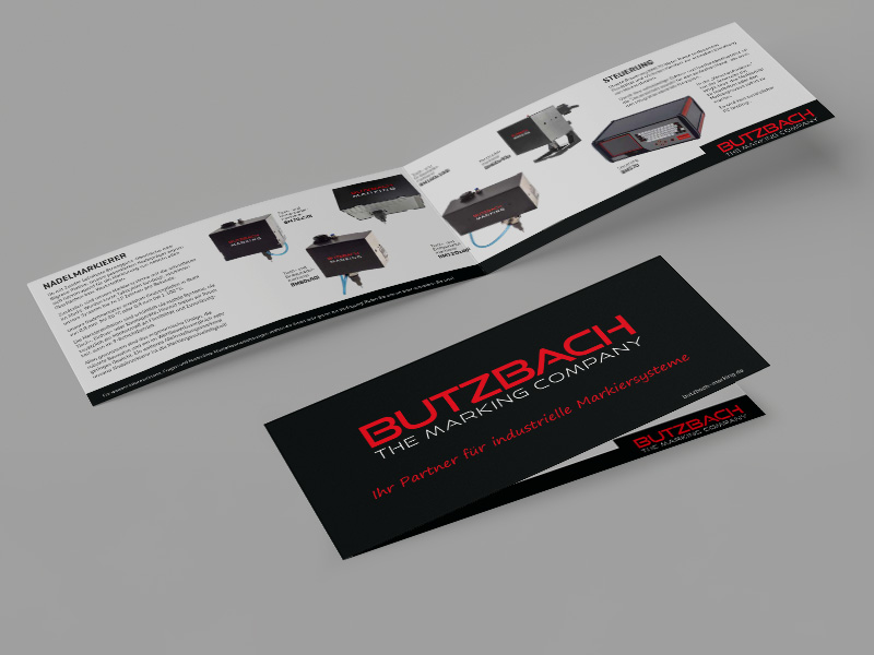 Flyer für BUTZBACH Marking
