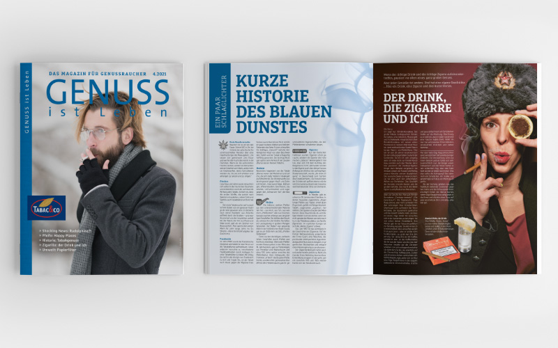 Kunden-Magazin für Tabak&Co (#4-2021)