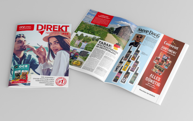 Fachhandels-Zeitung für DTV Tabak (08-2024)