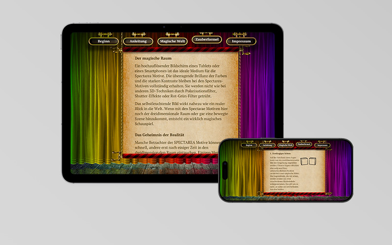 Zauberformel - iOS & iPadOS App SPECTAREA